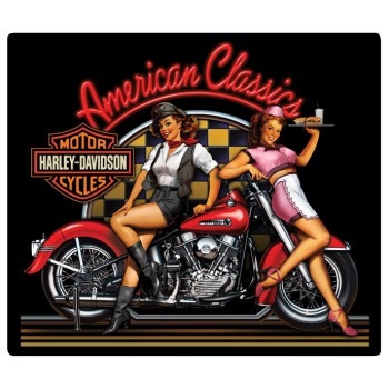 H-D AMERICAN CLASSIC BABES SIGN