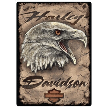 Eagle Card Tin Sign - Shop Las Vegas Harley-Davidson