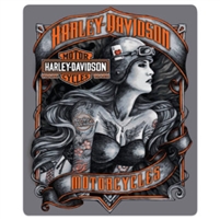 Tonal Babe Tin Sign - Shop Las Vegas Harley-Davidson