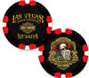 LVHD HIGH STAKES SKULL POKER CHIP