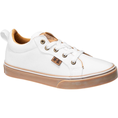 Harley-Davidson Ladies Torland Shoe in White - LVHD Women's Footwear