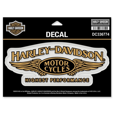 Harley-Davidson Large Highest Performance Decal