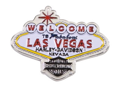 Las Vegas H-D Custom Welcome Magnet