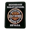 Henderson Harley-Davidson Motor Oil Emblem