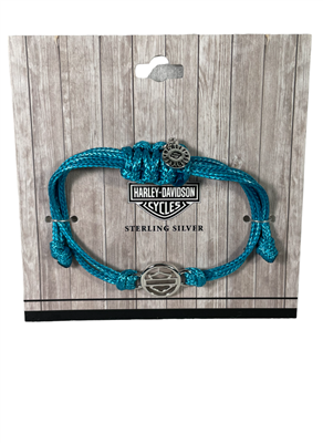 H-D B&S Circle Cord Bracelet