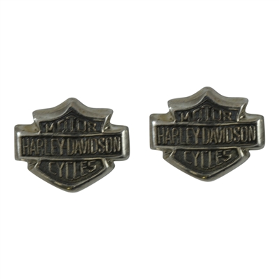 Harley-Davidson .925 Silver B&S Post Womens Earrings