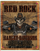 Red Rock Wanted Tin Sign