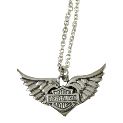 Necklace Winged Bar  &  Shield