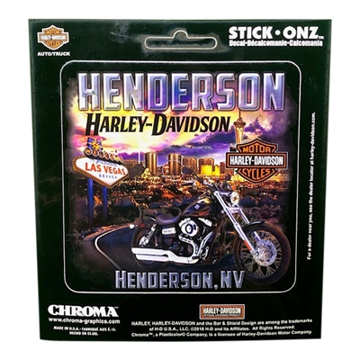 Henderson Harley-Davidson Strip Decal