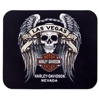 Winged Skull Las Vegas Harley-Davidson Mousepad