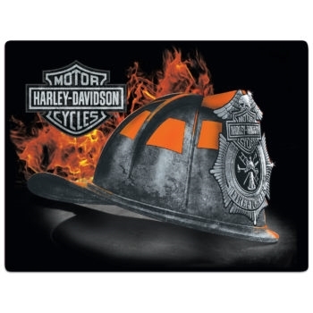 SIGN- FIRE HELMET