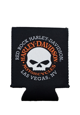 Can Coozie - RRHD Willie G. Skull