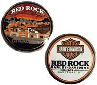 Red Rock H-D Challenge Coin