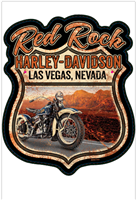 Red Rock Vintage Tin Sign