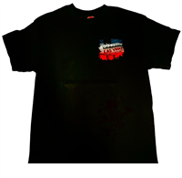 Men's Las Vegas Harley American Flag  &  Welcome Sign T-Shirt - Black