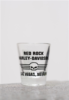 Red Rock Harley-Davidson Willie G. Shotglass