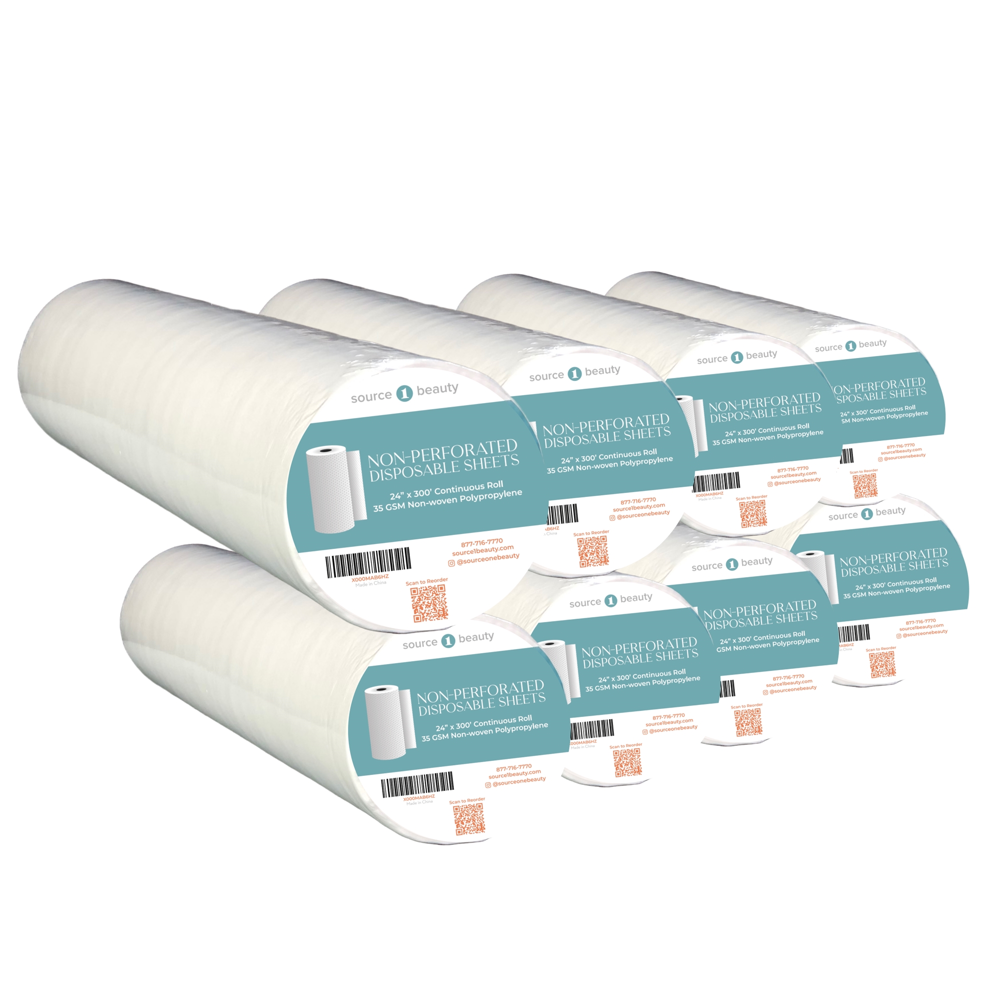 NATURABLEND DISPOSABLE BED COVER ROLL 8