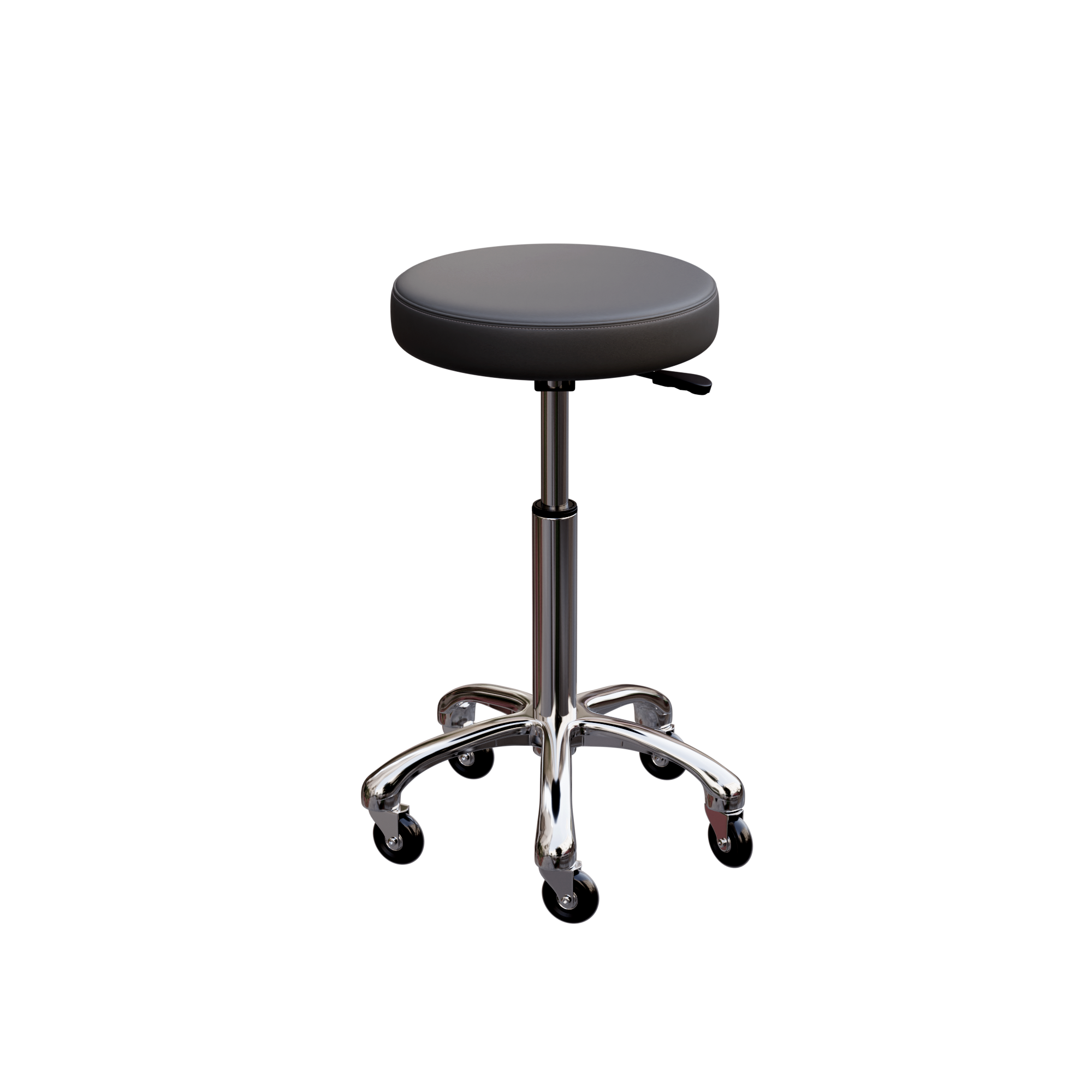 SPA NUMA Button Stool with Metal Base - USA-1023A