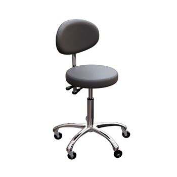 Stool with Flat Backrest  - 1025C