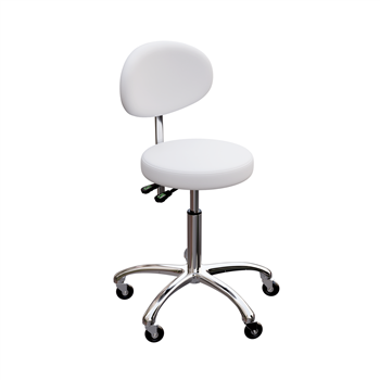 Stool with Flat Backrest  - 1025C