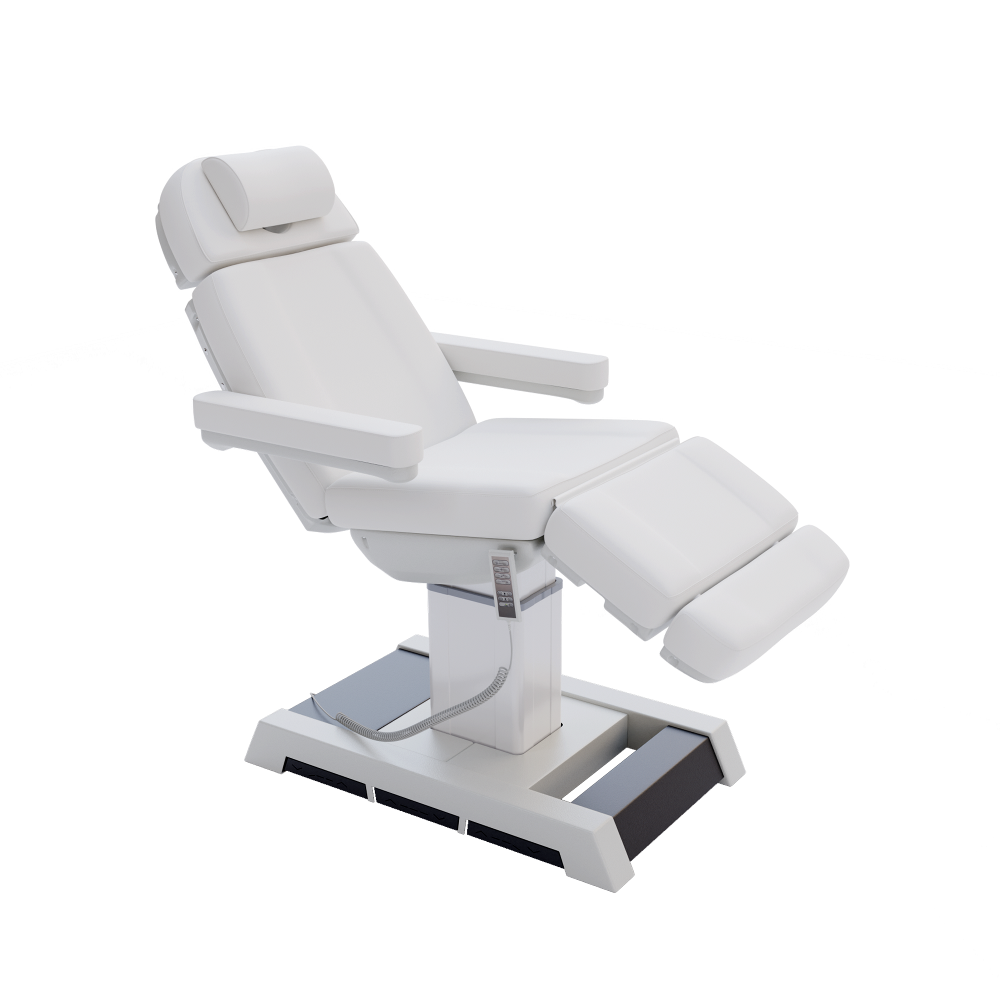 Medici Medical Grade Pedestal Chair 2218B Source One Beauty White