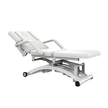 Three Motor Electric Spa Table in White
