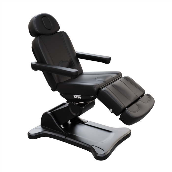 Spa Numa Swivel Radi+ Fully Electric Treatment Table Chair Black