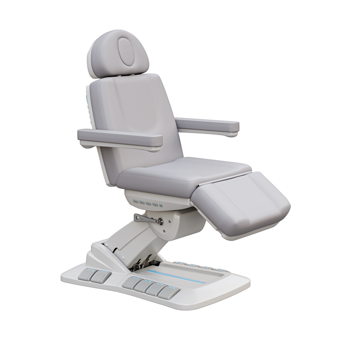 Spa Numa SERENITY DELUXE 4 Motor Treatment Chair 3347D-SILVER