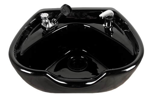 Collins Wall-Mounted Porcelain Shampoo Bowl