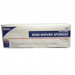 3" x 3" 4-Ply Non-Sterile Non-Woven Sponges- 200/bg