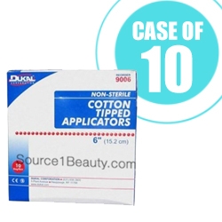 6" Non-Sterile Cotton Tip Applicators- 1000/box