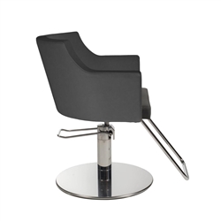 Birkin Black Roto Promo Chair by Gamma & Bross Spa