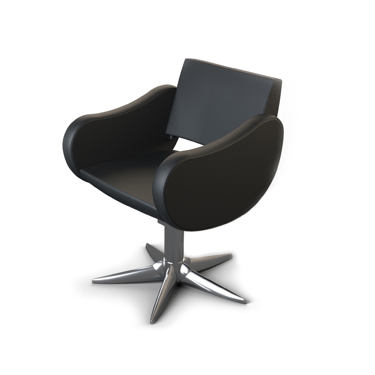 Fifties Parrot Styling Chair by Gamma and Bross - GNB-GSF1001PN