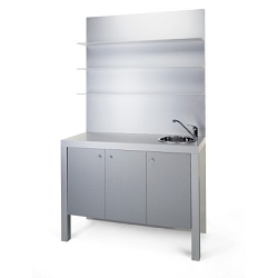 Ikari Shampoo Area Cabinet by Gamma & Bross Spa