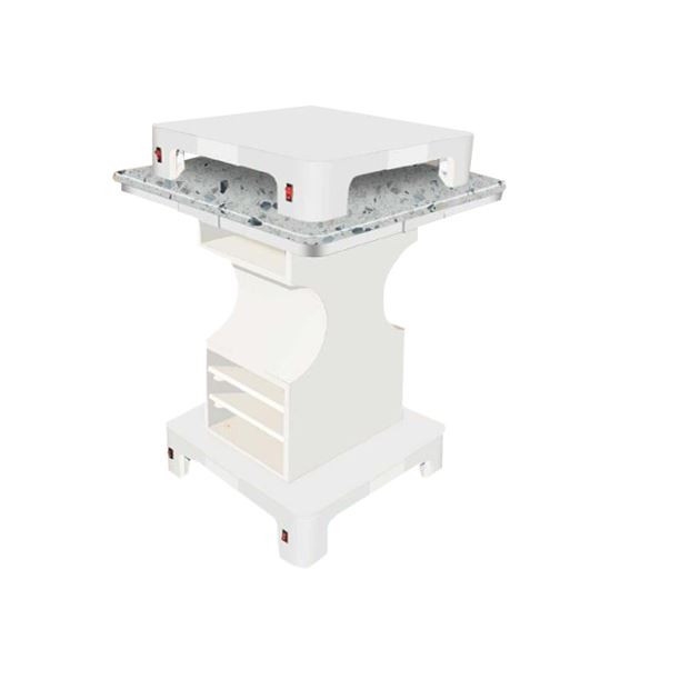 AYC Sonoma Square Nail Dryer Table - JAT-NDRY-322-KIT