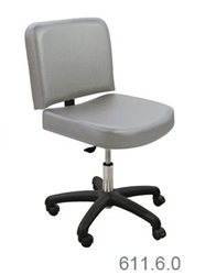 Jeffco Bravo Manicure & Utility Stool w/ Casters