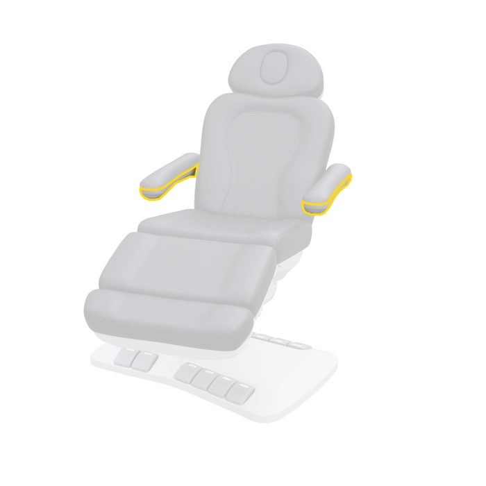 Spa Numa Swivel Deluxe Chair Armrest Plastic