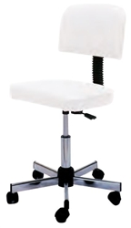 Pibbs 648 Stool with Adjusting Backrest