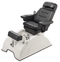 Pibbs PS84A San Remo Turbo Jet Pedi Spa w/Massage and Reclinable White Base