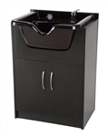 Premium Shampoo Cabinet Black