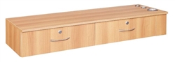 Double Drawer  Wall Mounted Styling Station