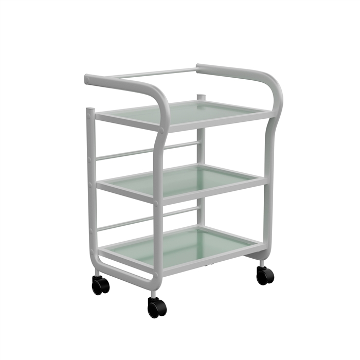 Arcus Beauty Trolley With 3 Tier Glass - USA- 1013