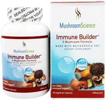 Immune Builder Supplement - 5 Mushroom Formula