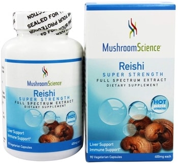 Reishi Super Strength by Mushroom Science from Marty Ross MD Supplements