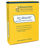 H2 Absorb Molecular Hydrogen Tablets - Marty Ross MD