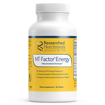 photo of NT Factor Energy, 90 Tablets (GMO Free, Phospholipid Fats & Mitochondria Vitamin Complex)