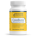 photo of CoreBiotic, 60 Capsules (Vegan, spore-forming probiotic)