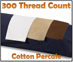 300TC Cotton Percale Body Pillow Case