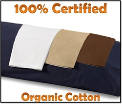 100% Organic Cotton Body Pillow Case