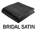 Bridal Satin Round Coverlet